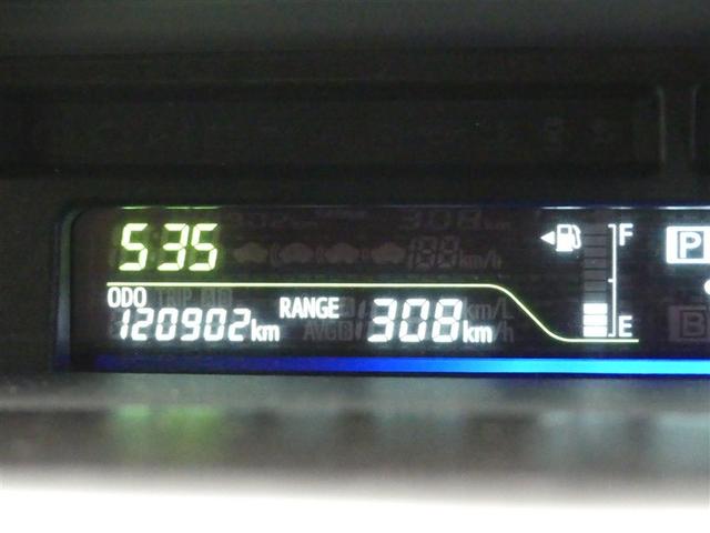 プリウスα S 乗車定員7人 アルミホイール LEDヘッドランプ 記録簿 キーレス CD 盗難防止装置 ハイブリッド HDDナビ フルセグ(12枚目)