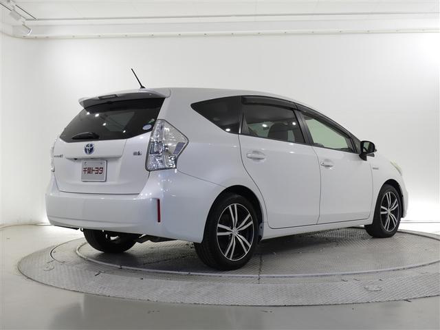 プリウスα S 乗車定員7人 アルミホイール LEDヘッドランプ 記録簿 キーレス CD 盗難防止装置 ハイブリッド HDDナビ フルセグ(18枚目)