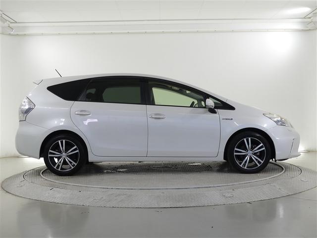 プリウスα S 乗車定員7人 アルミホイール LEDヘッドランプ 記録簿 キーレス CD 盗難防止装置 ハイブリッド HDDナビ フルセグ(19枚目)