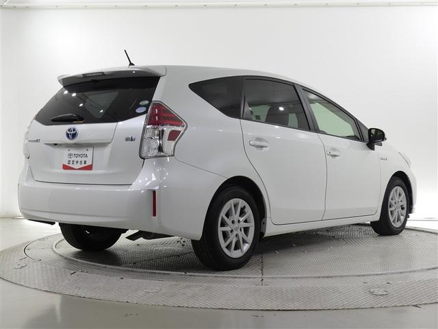 プリウスα S アルミホイール 記録簿 キーレス CD 盗難防止装置 ハイブリッド HDDナビ フルセグ(17枚目)