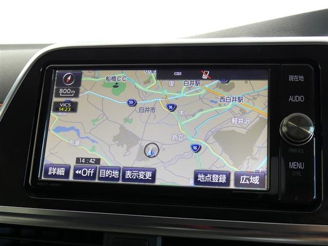 シエンタ Ｇ　乗車定員７人　両側電動スライド　ウオークスルー　ワンオーナー　キーレス　ＣＤ　盗難防止装置　アイドリングストップ　メモリーナビ　フルセグ（4枚目）