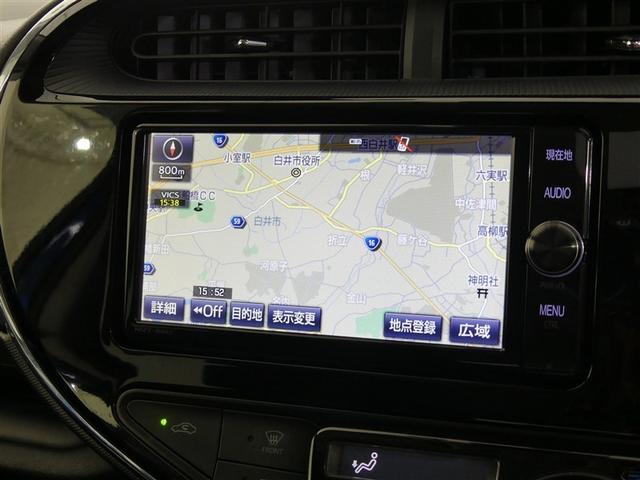 アクア Ｇ　ドラレコ　ワンオーナー　キーレス　ＣＤ　盗難防止装置　ハイブリッド　オートクルーズコントロール　メモリーナビ　フルセグ（6枚目）