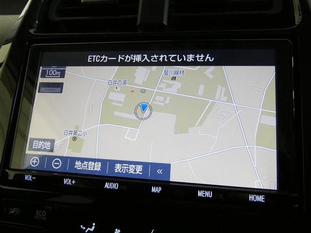 プリウス Ｓセーフティプラス　アルミホイール　ワンオーナー　ＬＥＤヘッドランプ　記録簿　キーレス　ＣＤ　盗難防止装置　ハイブリッド　オートクルーズコントロール　メモリーナビ　フルセグ（4枚目）