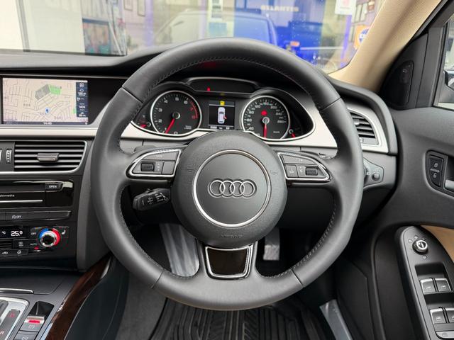 A4アバント 2.0TFSIクワトロ SEパッケージ 1オーナー 禁煙車 ベージュ革シート アシスタンスPKG 純正ナビ TV リアカメラ キセノン ACC BSM スマートキー 電動シート シートヒーター 純正AW(26枚目)