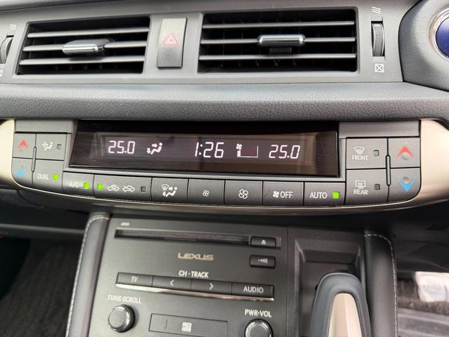 ＣＴ ＣＴ２００ｈ　バージョンＣ　１オーナー　禁煙車　黒レザーシート　パフォーマンスダンパー　純正ナビ　ＴＶ　リアカメラ　ＡＣＣ　レーンアシスト　シートヒーター　電動シート　ＥＴＣ　ドラレコ　純正ＡＷ（28枚目）