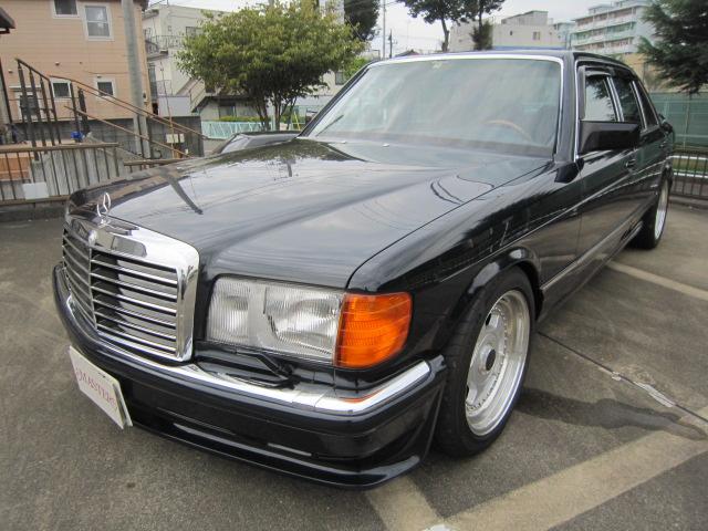 Ｓクラス ５６０ＳＥＬ　ディーラー車　ロリンザー仕様　ＨＤＤナビ　地デジＴＶ　ローダウン　サンルーフ　ＥＴＣ　１７インチアルミホイール　シートヒーター　パワーシート（3枚目）