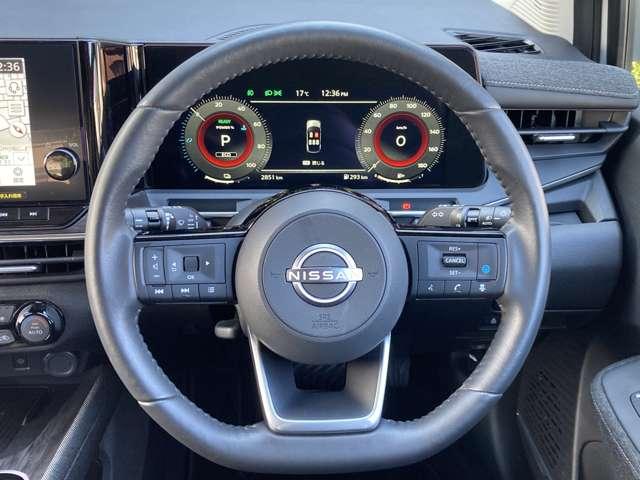 オーラ G レザーエディション コネクトナビ+アラウンドビュ-+ETC2.0+プロパイロット+ドラレコ+BOSEサウンド+シートヒーター+ハンドルヒーター+エマブレ+踏み間違い防止+LEDライト+17インチアルミ!試乗車アップ!(12枚目)