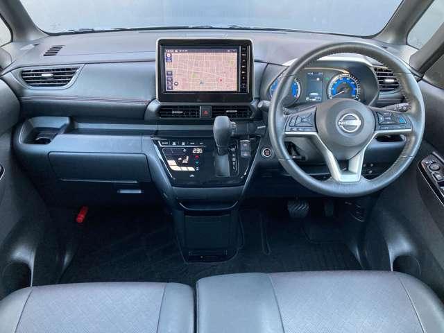 ルークス 660 ハイウェイスターGターボ プロパイロット エディション ナビ アラウンドビュー ドラレコ 社有車UP 両側パワードア アラウンドビュ プリクラッシュセーフティー メモリナビ アダプティブクルコン レーンキープ 禁煙 インテリキ- ETC LEDヘッドライト アイドリングストップ ドライブレコーダー(4枚目)