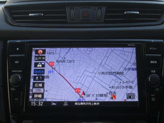 エクストレイル 2.0 20X 2列車 4WD 純正9inナビ・TV アラウンドビューM ETC(5枚目)