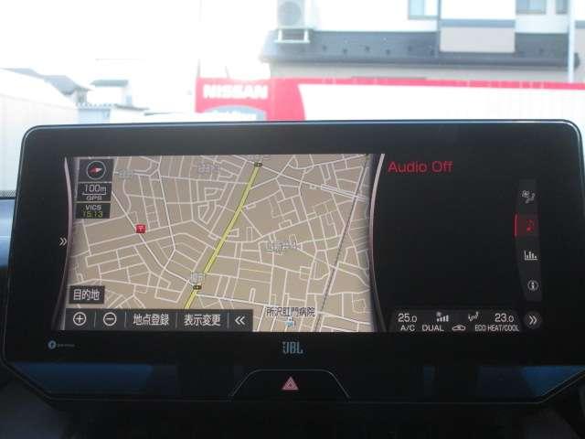 ハリアーハイブリッド ２．５　ハイブリッド　Ｚ　純正ナビ　ミラキャスト　バックカメラ（5枚目）