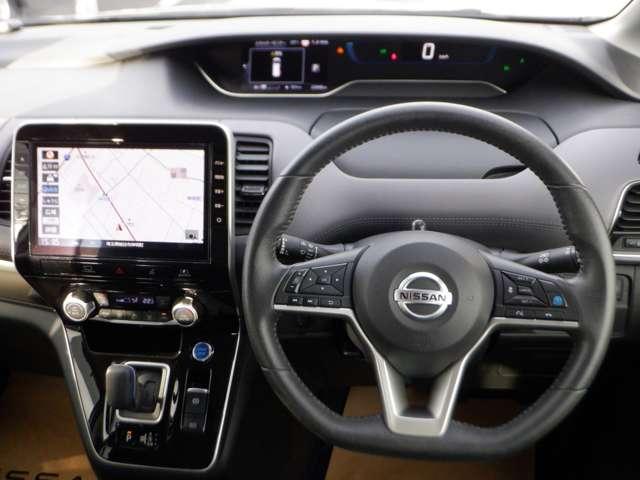 セレナ 1.2 e-POWER ハイウェイスター V ワンオ-ナ- 後席モニター プロパイロット 360°カメラ エマジェンシーブレーキ 1オナ スマキー バックカメラ LED レーンアシスト 点検記録簿付 ETC ドラレコ Aストップ イモビ サイドカーテンエアバック フルオートエアコン ABS(4枚目)