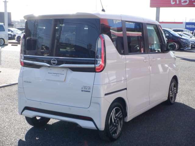 ルークス 660 ハイウェイスターX プロパイロット エディション 試乗車UP 前方車内ドラレコ メモリ-ナビMM2 左右パワースライドドア アイドリング イモビ パノラマモニター 助手席エアバッグ 衝突軽減ブレーキ PW ナビ&TV 1セグ LEDヘッドライト LDW スマートキー ETC ワンオーナー車 PS(3枚目)