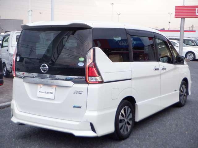 セレナ 2.0 ハイウェイスター Vセレクション ワンオ-ナ- Pアシスト メモリ-ナビMM317D・ 全周カメラ I-STOP サイドカメラ 両側ASD Aクルーズ ワンオ-ナ-車 車線逸脱 LEDヘッドライト バックカメラ パーキングアシスト ETC TVナビ キーレス オートエアコン メモリーナビ(2枚目)