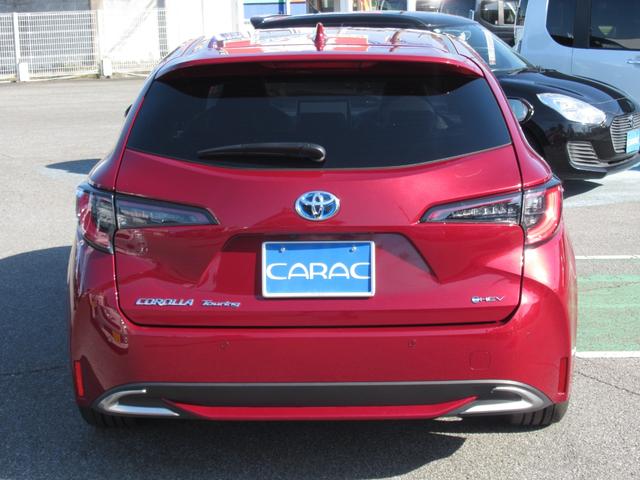 カローラツーリング ハイブリッド　ダブルバイビー　ディーラー社用車　１０．５インチフルセグナビ（前後ドラレコ内蔵）　ＢｌｕｅＴｏｏｔｈ　バックカメラ　ブレインドスポットモニター　カラーヘッドアップディスプレイ　安心降車アシスト　１５００Ｗコンセント（19枚目）