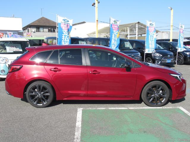 カローラツーリング ハイブリッド　ダブルバイビー　ディーラー社用車　１０．５インチフルセグナビ（前後ドラレコ内蔵）　ＢｌｕｅＴｏｏｔｈ　バックカメラ　ブレインドスポットモニター　カラーヘッドアップディスプレイ　安心降車アシスト　１５００Ｗコンセント（20枚目）