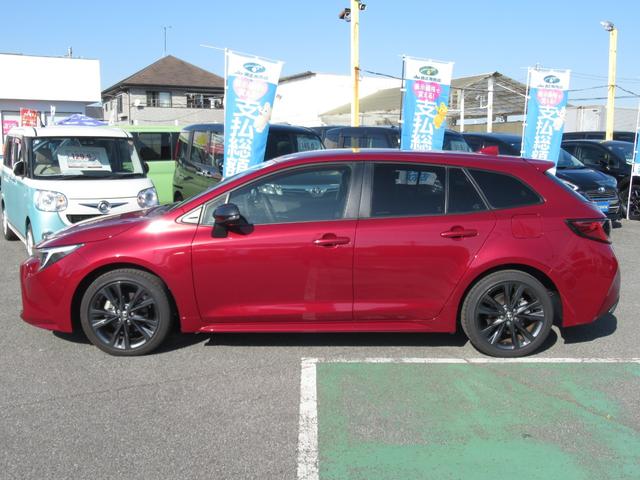 カローラツーリング ハイブリッド　ダブルバイビー　ディーラー社用車　１０．５インチフルセグナビ（前後ドラレコ内蔵）　ＢｌｕｅＴｏｏｔｈ　バックカメラ　ブレインドスポットモニター　カラーヘッドアップディスプレイ　安心降車アシスト　１５００Ｗコンセント（21枚目）