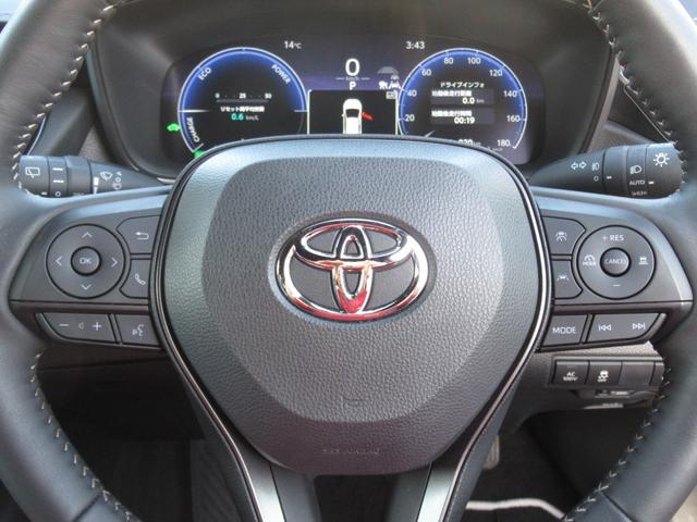 カローラツーリング ハイブリッド　ダブルバイビー　ディーラー社用車　１０．５インチフルセグナビ（前後ドラレコ内蔵）　ＢｌｕｅＴｏｏｔｈ　バックカメラ　ブレインドスポットモニター　カラーヘッドアップディスプレイ　安心降車アシスト　１５００Ｗコンセント（47枚目）