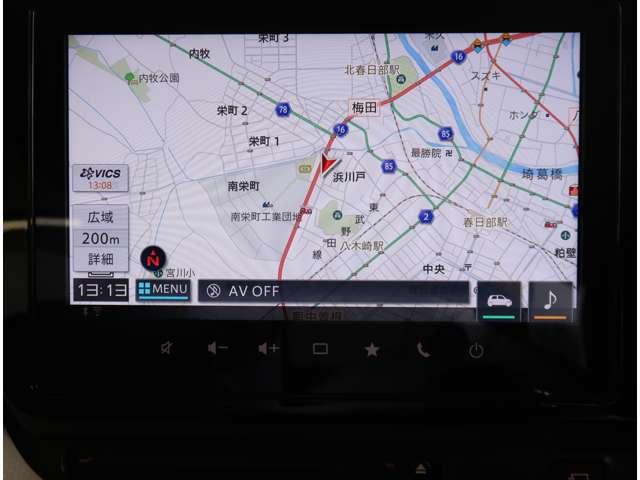 ソリオ ハイブリッドMZ 2WD 禁煙車 ワンオーナー レーダークルーズ メモリーナビ フルセグTV ETC 全方位カメラ(8枚目)