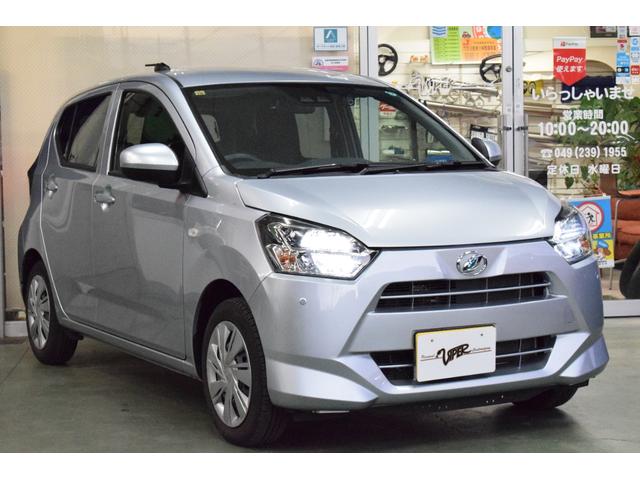 ミライース X リミテッドSAIII ドラレコ LEDヘッドライト キーレス セキュリティアラーム コーナーセンサー 電動格納式ドアミラ- 衝突軽減ブレーキ オートマチックハイビーム アイドリングストップ 一年保証・走行距離無制限(2枚目)