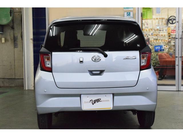 ミライース X リミテッドSAIII ドラレコ LEDヘッドライト キーレス セキュリティアラーム コーナーセンサー 電動格納式ドアミラ- 衝突軽減ブレーキ オートマチックハイビーム アイドリングストップ 一年保証・走行距離無制限(7枚目)