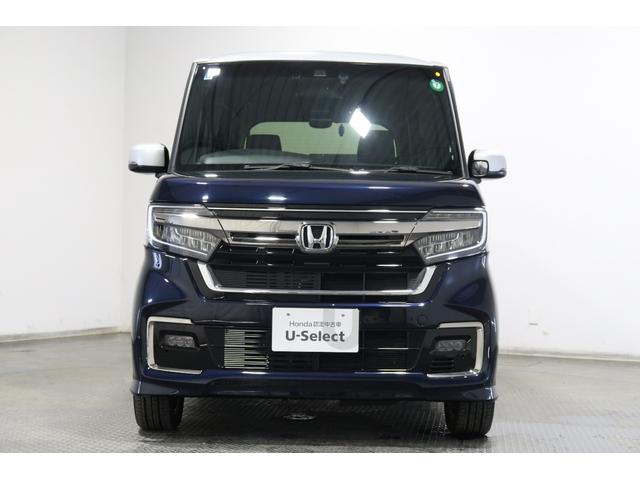 N-BOXカスタム Lターボ ワンオーナー 禁煙 認定中古車 衝突軽減ブレーキ 両側電動スライドドア 前後ドラレコ シートヒーター 純正ナビ フルセグTV バックモニター CD/DVD再生 Bluetooth MTモード ETC(27枚目)