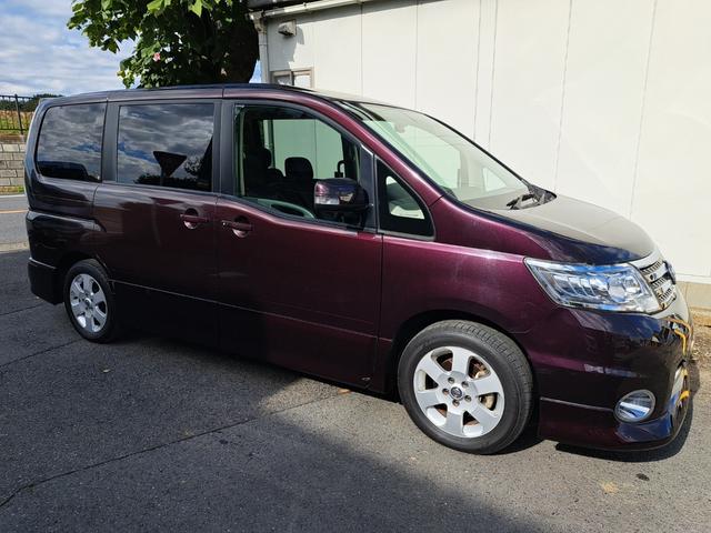 セレナ ハイウェイスター Vセレクション HDDナビ フルセグ Bluetooth フリップDモニ F&Rスポ 両Pスラ HID ETC(4枚目)