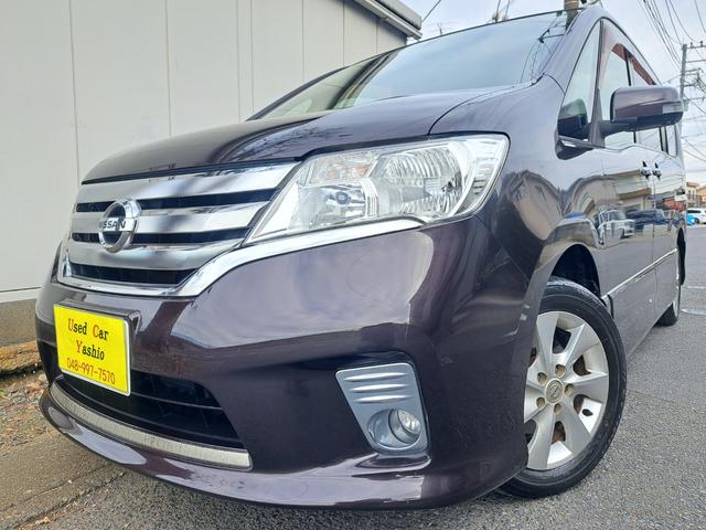 セレナ ハイウェイスター　Ｖセレクション　ワンオーナー　ナビ　フリップＤＭ　Ｂｌｕｅｔｏｏｔｈ　フルセグＴＶ　両Ｐスラ　Ｓキ－　　ＬＥＤフォグ　純正セキュリティ　検Ｒ８年９月（2枚目）