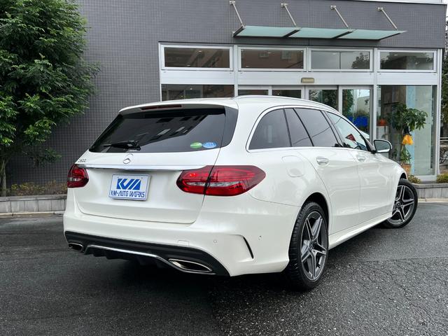 Ｃクラスステーションワゴン Ｃ２００ステーションワゴンアバンギャルドＡＭＧライン　レザーエクスクルーシブＰ／レーダーセーフティＰ／ＡＭＧスタイリングＰ／エアバランスＰ／ＡＭＧ１８アルミ／Ｂｕｒｍｅｓｔｅｒサウンド／本革／シートヒーター／ヘッドアップディスプレイ／前後ドラレコ（2枚目）