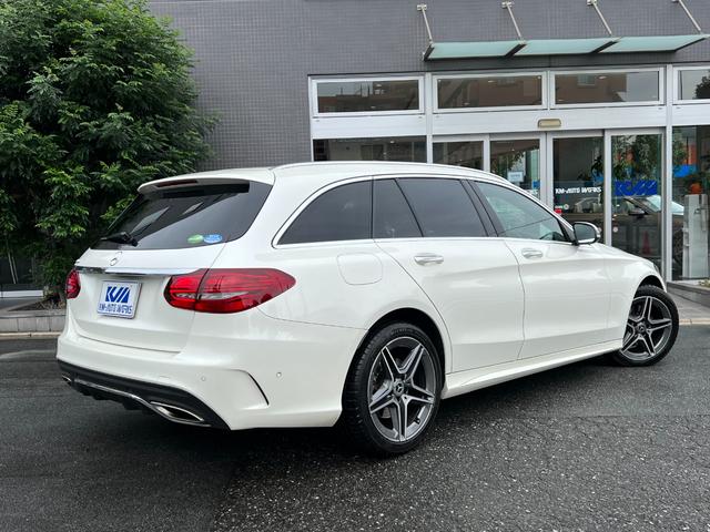 Ｃクラスステーションワゴン Ｃ２００ステーションワゴンアバンギャルドＡＭＧライン　レザーエクスクルーシブＰ／レーダーセーフティＰ／ＡＭＧスタイリングＰ／エアバランスＰ／ＡＭＧ１８アルミ／Ｂｕｒｍｅｓｔｅｒサウンド／本革／シートヒーター／ヘッドアップディスプレイ／前後ドラレコ（9枚目）