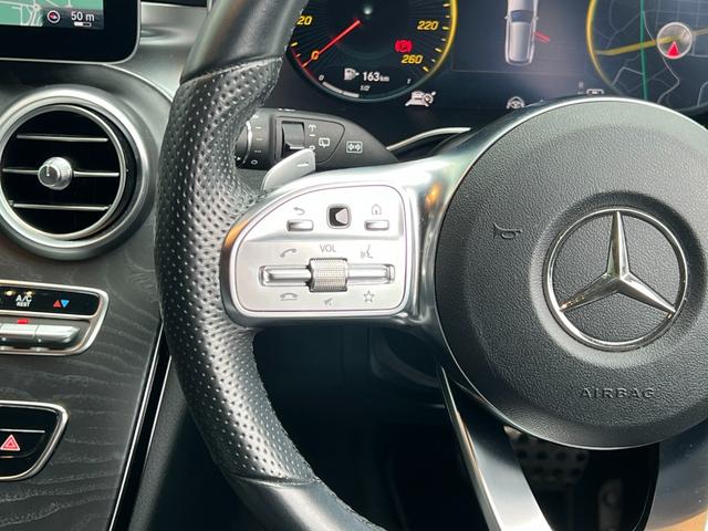 Ｃクラスステーションワゴン Ｃ２００ステーションワゴンアバンギャルドＡＭＧライン　レザーエクスクルーシブＰ／レーダーセーフティＰ／ＡＭＧスタイリングＰ／エアバランスＰ／ＡＭＧ１８アルミ／Ｂｕｒｍｅｓｔｅｒサウンド／本革／シートヒーター／ヘッドアップディスプレイ／前後ドラレコ（23枚目）