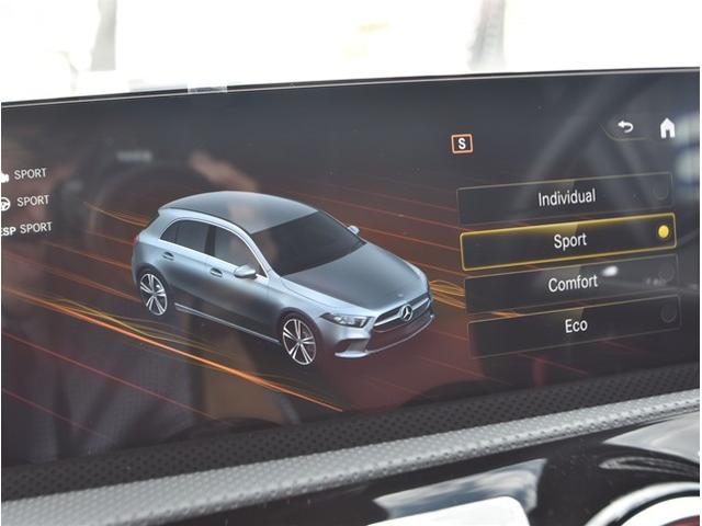 Ａクラス Ａ２００ｄ　ＡＭＧレザーエクスクルーシブパッケージ　サンルーフ　ワンオーナー　パワーシート　レザーシート　衝突軽減ブレーキ　アダクティブクルーズコントロール　ブラインドスポットモニター　アンビエントライト（51枚目）