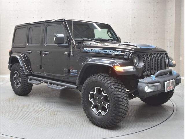 ジープ・ラングラーアンリミテッド４ｘｅ ルビコン４ｘｅ　４ＷＤ　プラグインハイブリット　純正ナビ　フルセグＴＶ　フロント＆バックカメラ　本革シート　シートヒーター　スマートキー　クルーズコントロール　　ＬＥＤヘッドライト（10枚目）