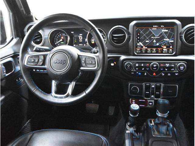 ジープ・ラングラーアンリミテッド４ｘｅ ルビコン４ｘｅ　４ＷＤ　プラグインハイブリット　純正ナビ　フルセグＴＶ　フロント＆バックカメラ　本革シート　シートヒーター　スマートキー　クルーズコントロール　　ＬＥＤヘッドライト（45枚目）