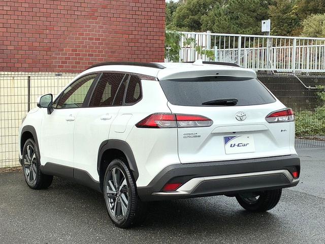 カローラクロス ハイブリッド Z 雹害 ディスプレイオーディオ パノラミックビューモニター ETC2.0 トヨタセーフティセンス レーダークルーズ 合皮ハーフコンビシート 純正18インチアルミ(31枚目)