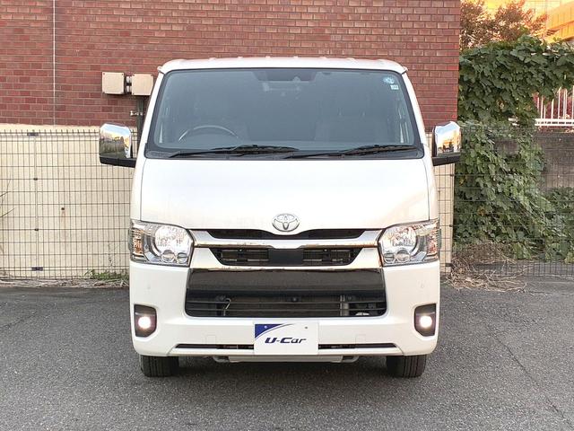 ハイエースバン スーパーGL ダークプライムII パノラミックビューM T-コネクトナビ トヨタセーフティセンス ETC2.0 純正アルミ 合皮コンビシート デジタルインナーミラー LEDライト(28枚目)