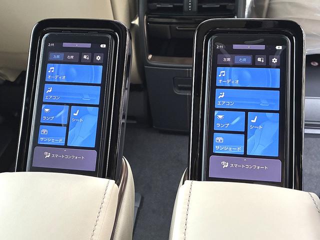 アルファードＰＨＥＶ エグゼクティブラウンジ　雹害　ＪＢＬプレミアムサウンドシステム１５スピーカー　１４インチリアシートエンターテイメントシステム　ムーンルーフ　レザーシート　パノラミックビュー　両側パワースライド＆パワーバックドア　寒冷地仕様（20枚目）