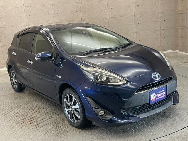 アクア Sスタイルブラック 後期型 ワンオーナー 純正SDナビ ドライブレコーダー フルセグテレビ バックカメラ Bluetooth接続 ビルトインETC 自動衝突被害軽減ブレーキ レーンアシスト LEDヘッドライト(34枚目)