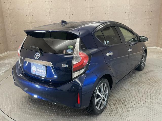 アクア Sスタイルブラック 後期型 ワンオーナー 純正SDナビ ドライブレコーダー フルセグテレビ バックカメラ Bluetooth接続 ビルトインETC 自動衝突被害軽減ブレーキ レーンアシスト LEDヘッドライト(36枚目)