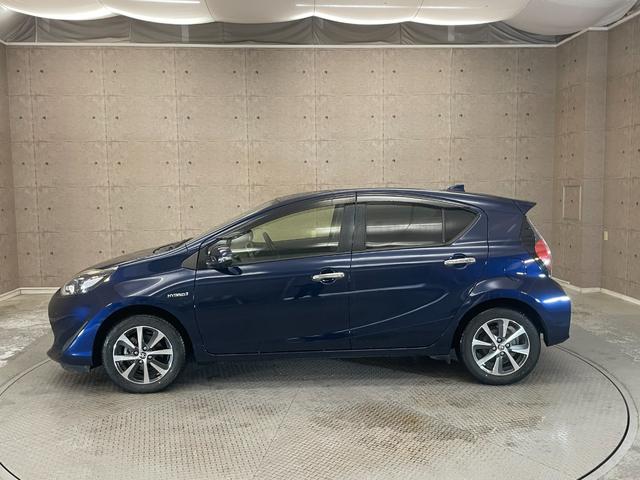 アクア Sスタイルブラック 後期型 ワンオーナー 純正SDナビ ドライブレコーダー フルセグテレビ バックカメラ Bluetooth接続 ビルトインETC 自動衝突被害軽減ブレーキ レーンアシスト LEDヘッドライト(40枚目)