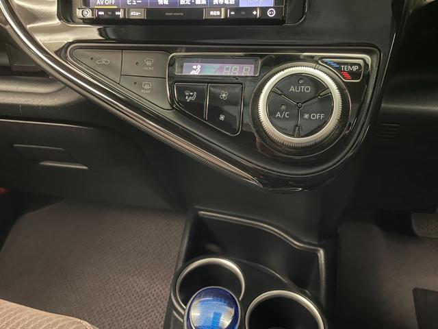 アクア G 後期型 社外メモリーナビ Bluetooth接続 バックカメラ CD・DVD再生 ビルトインETC クルーズコントロール 自動衝突被害軽減ブレーキ レーンアシスト スマートキー プッシュスタート(25枚目)