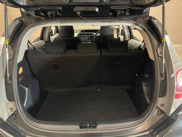 アクア S 社外ナビ フルセグTV Bluetoothオーディオ バックカメラ ETC スマートキー LEDヘッドライト 社外15インチアルミホイール(21枚目)