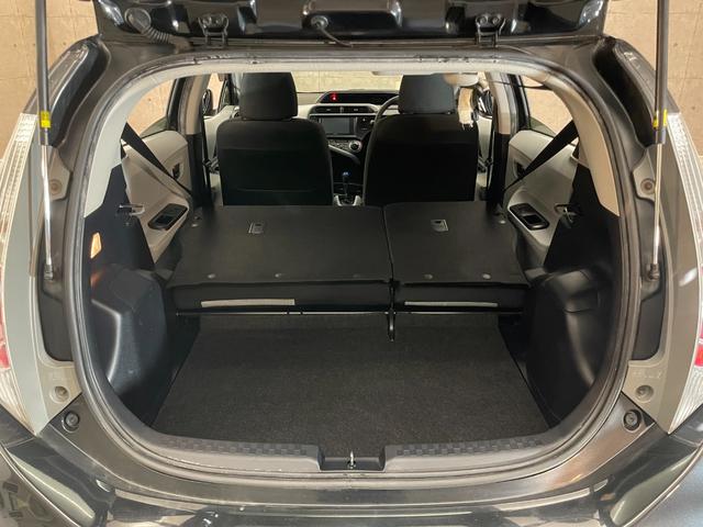 アクア S 社外ナビ フルセグTV Bluetoothオーディオ バックカメラ ETC スマートキー LEDヘッドライト 社外15インチアルミホイール(22枚目)