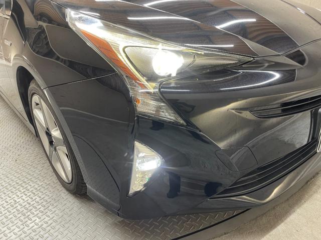 プリウス Sツーリングセレクション 純正メモリーナビ フルセグテレビ LEDヘッドライト バックカメラ Wエアバッグ レザーシート シートヒーター クルーズコントロール Bluetooth接続 17インチAW(18枚目)