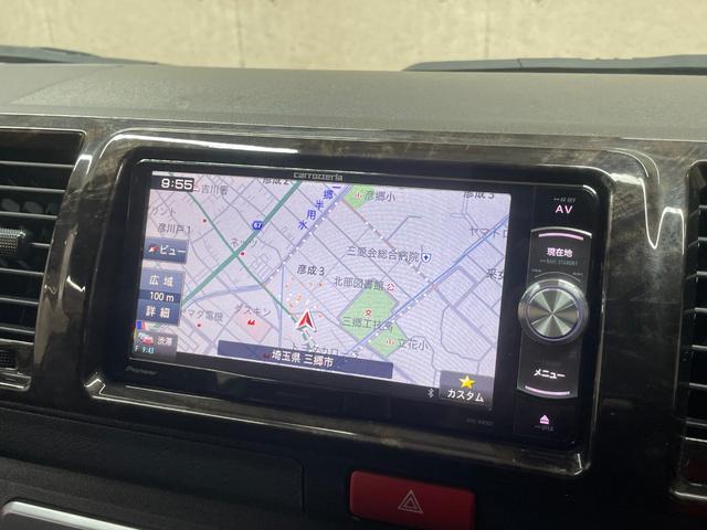 レジアスエースバン スーパーGL ダークプライムII 純正ナビ フルセグテレビ Bluetooth Bカメラ スマートキー 衝突軽減ブレーキ オートハイビーム レーンアシスト Bluetooth接続 ETC 社外AW ドライブレコーダー 助手席エアバッグ(13枚目)