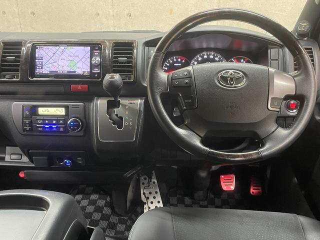 レジアスエースバン スーパーGL ダークプライムII 純正ナビ フルセグテレビ Bluetooth Bカメラ スマートキー 衝突軽減ブレーキ オートハイビーム レーンアシスト Bluetooth接続 ETC 社外AW ドライブレコーダー 助手席エアバッグ(31枚目)