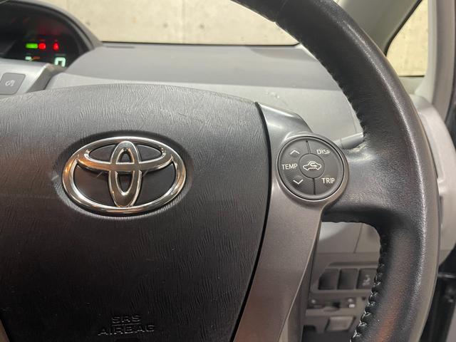 プリウスアルファ S チューン ブラック メモリ―ナビ フルセグナビ バックカメラ スマートキー Wエアバッグ DVD再生機能 ETC Bluetooth接続 ABS(20枚目)