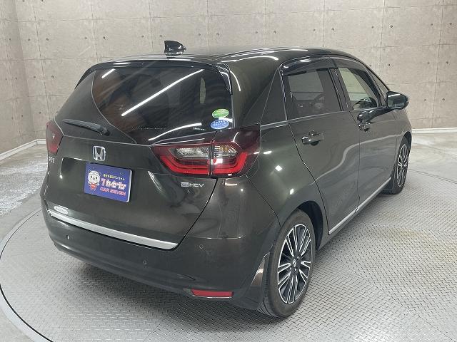 フィット e:HEVリュクス 9インチナビ 衝突被害軽減システム レーンアシスト レーダークルーズコントロール クリアランスソナー フルセグ Bluetooth Bカメラ ETC スマートキー 純正ドラレコ ハンドルヒーター(36枚目)