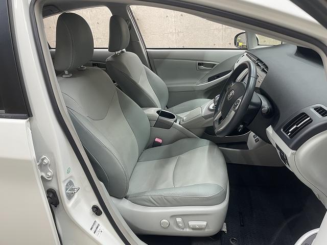 プリウス Gツーリングセレクションレザーパッケージ ワンオーナー クルーズコントロール 純正メモリーナビ Bluetooth フルセグ バックカメラ スマートキー ETC LEDヘッドライト 純正アルミ シートヒーター 前後ドライブレコーダー(15枚目)