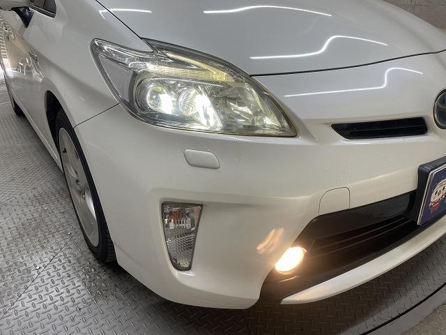 プリウス Gツーリングセレクションレザーパッケージ ワンオーナー クルーズコントロール 純正メモリーナビ Bluetooth フルセグ バックカメラ スマートキー ETC LEDヘッドライト 純正アルミ シートヒーター 前後ドライブレコーダー(17枚目)