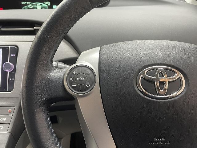 プリウス Gツーリングセレクションレザーパッケージ ワンオーナー クルーズコントロール 純正メモリーナビ Bluetooth フルセグ バックカメラ スマートキー ETC LEDヘッドライト 純正アルミ シートヒーター 前後ドライブレコーダー(23枚目)